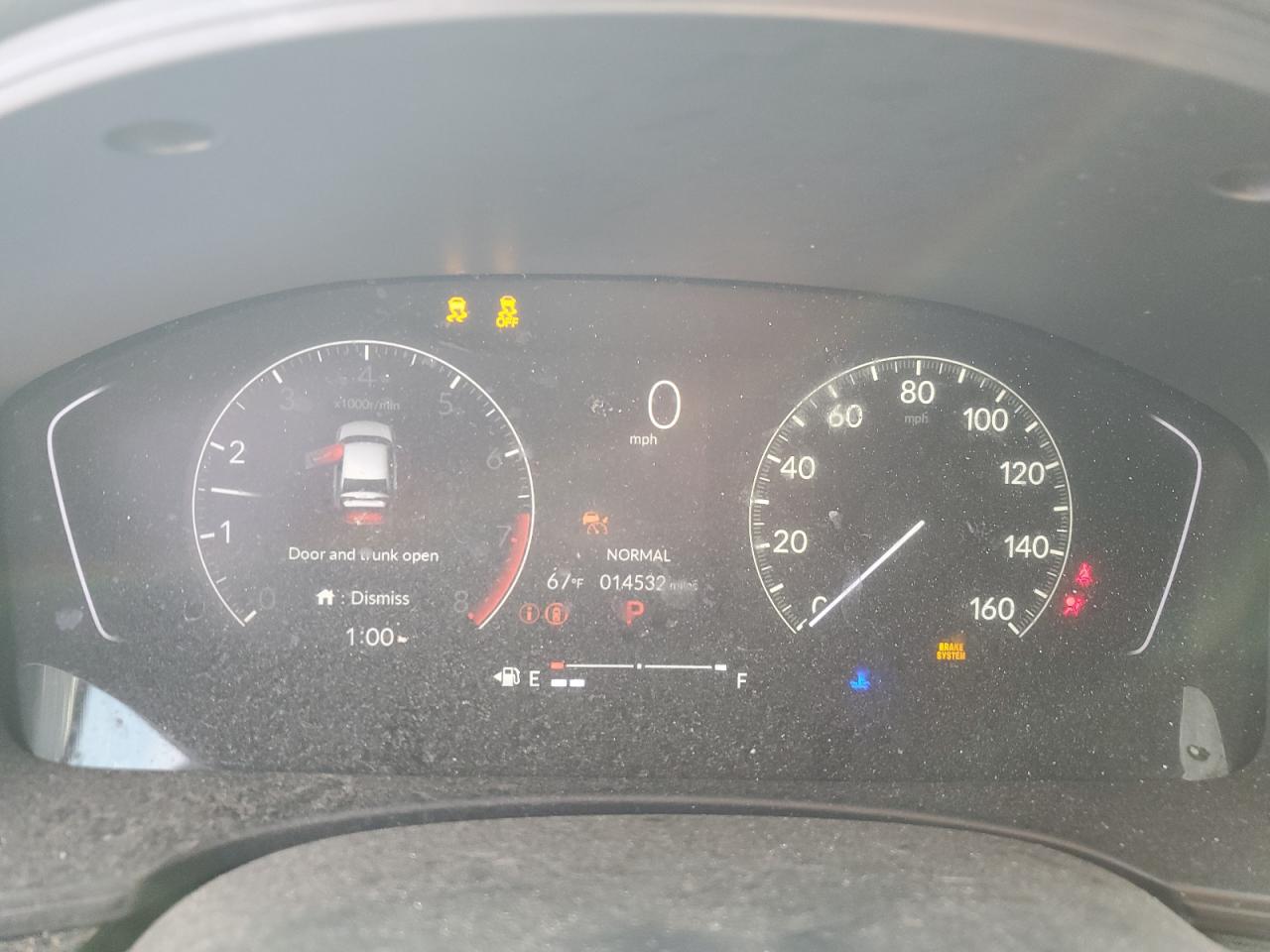 2024 HONDA CIVIC SPORT VIN:2HGFE2F58RH540698