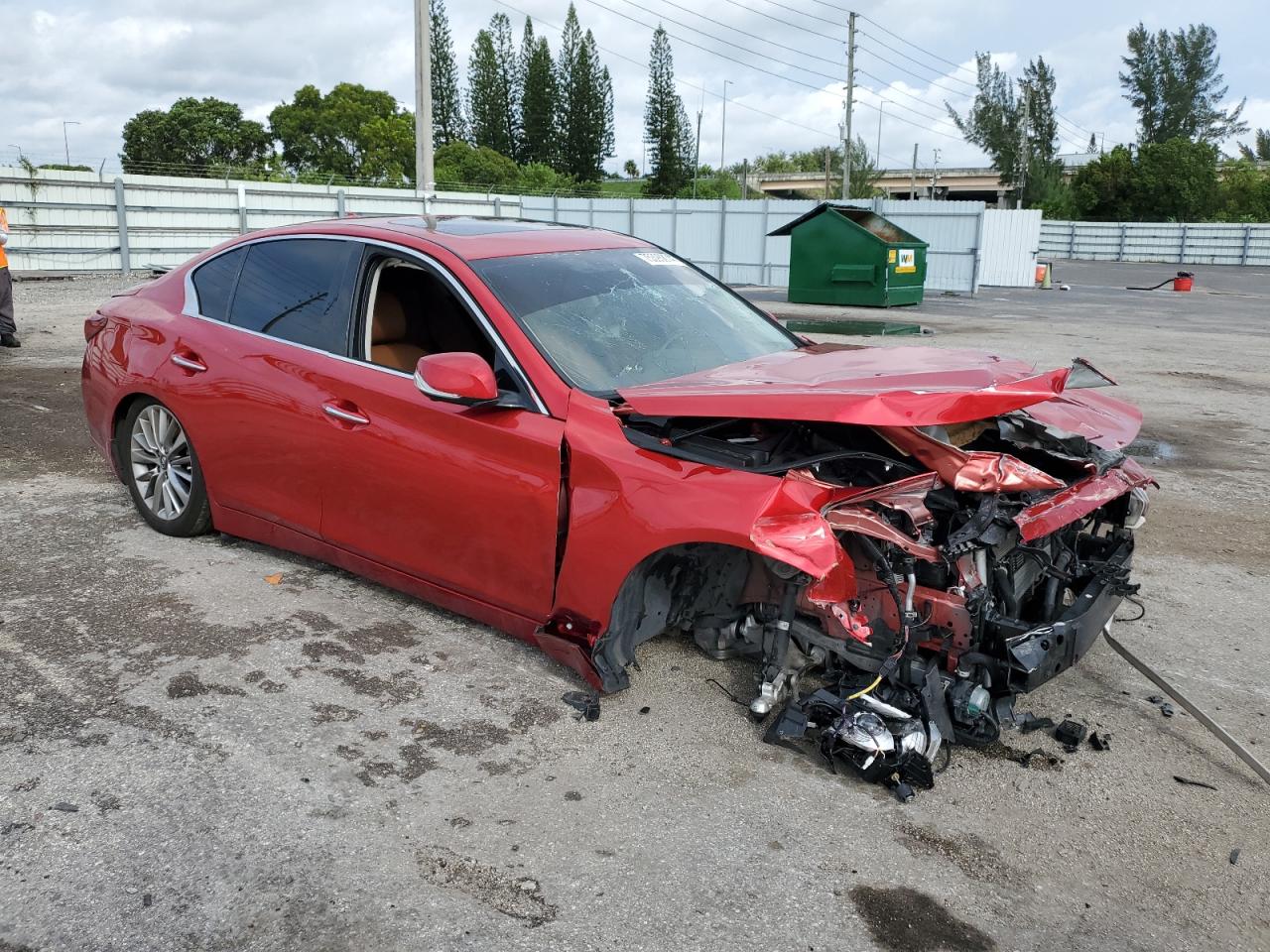 2023 INFINITI Q50 LUXE VIN:JN1EV7BP1PM512124