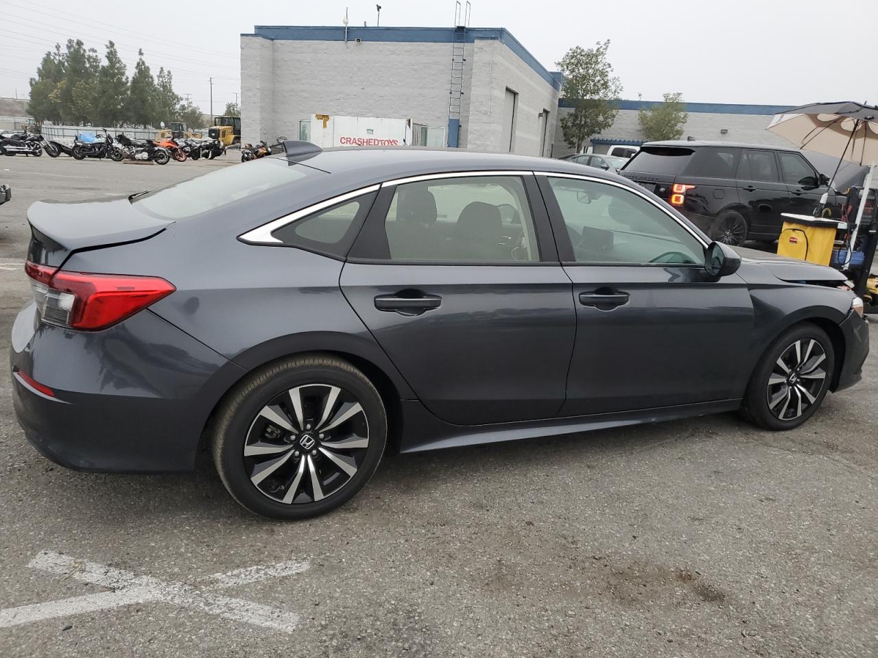 2022 HONDA CIVIC EX VIN:JHMFE1F79NX007404