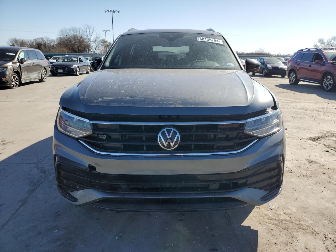 2022 VOLKSWAGEN TIGUAN SE R-LINE BLACK VIN:3VVCB7AXXNM110989