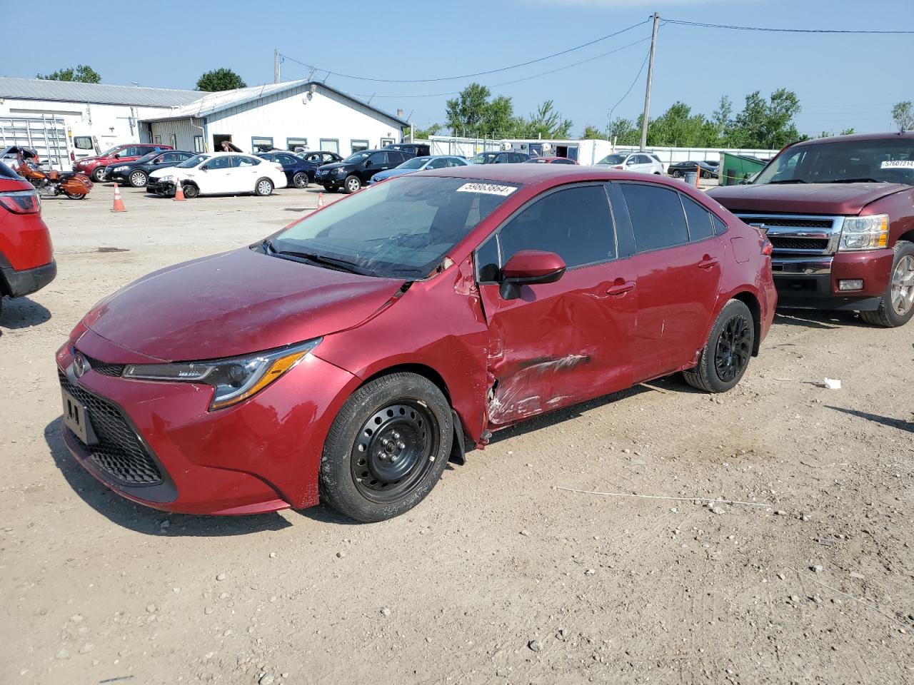 2022 TOYOTA COROLLA LE VIN:5YFEPMAE6NP314168