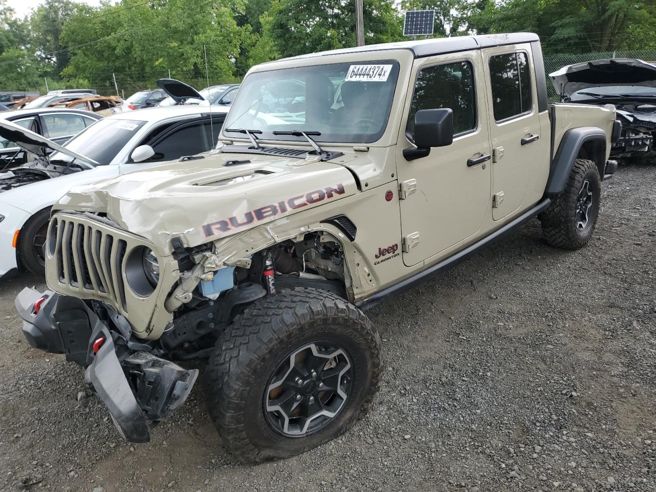 2022 JEEP GLADIATOR RUBICON VIN:1C6JJTBG2NL171598