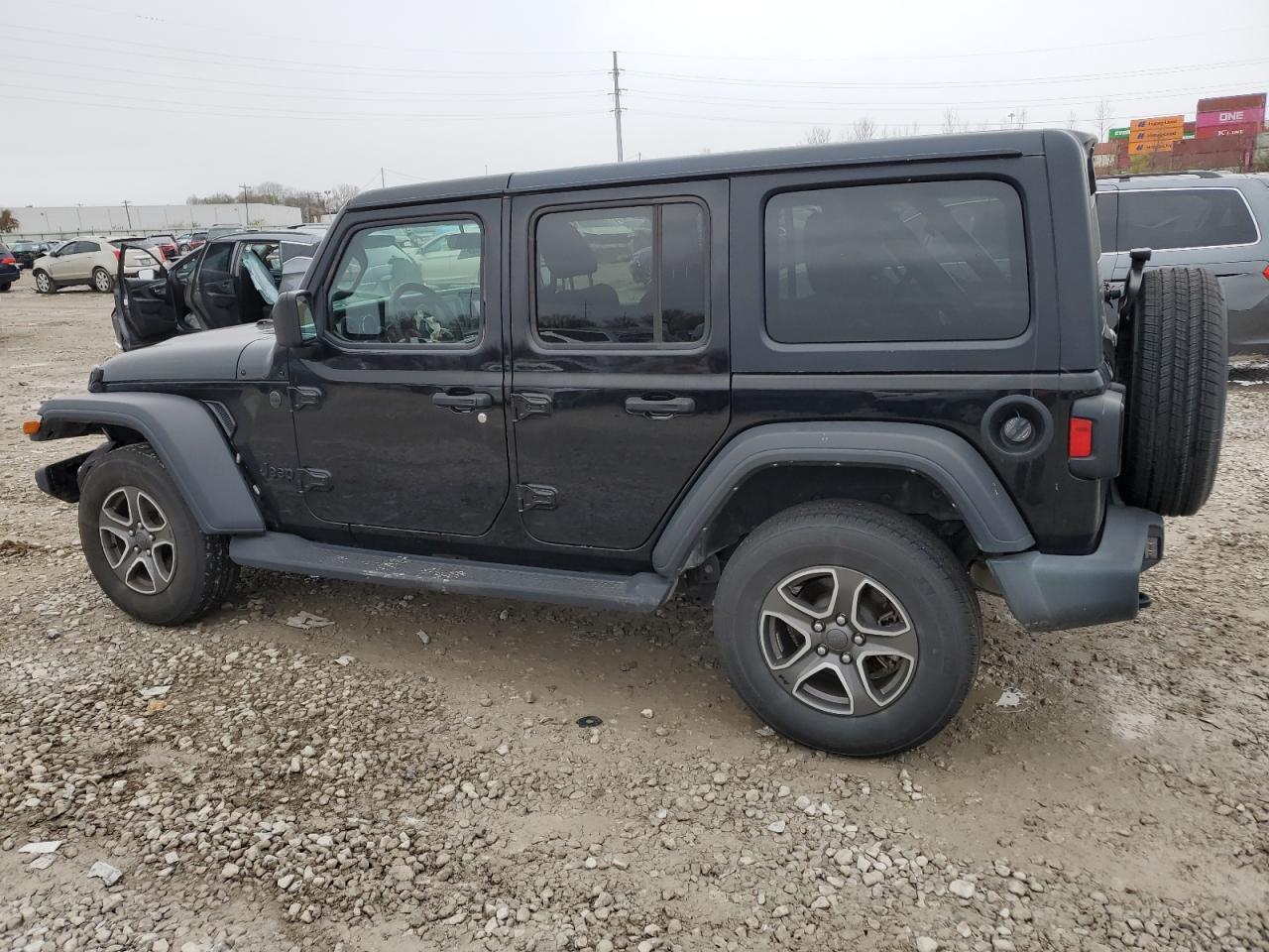 2022 JEEP WRANGLER UNLIMITED SPORT VIN:1C4HJXDN4NW144864