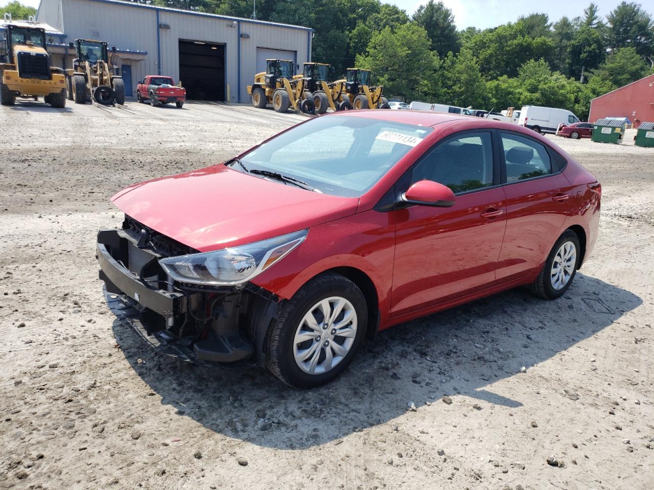 2022 HYUNDAI ACCENT SE VIN:3KPC24A63NE166545