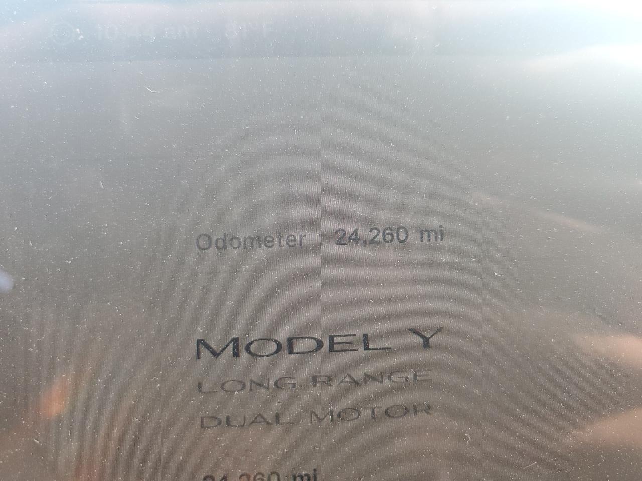 2023 TESLA MODEL Y  VIN:7SAYGDEEXPF833555