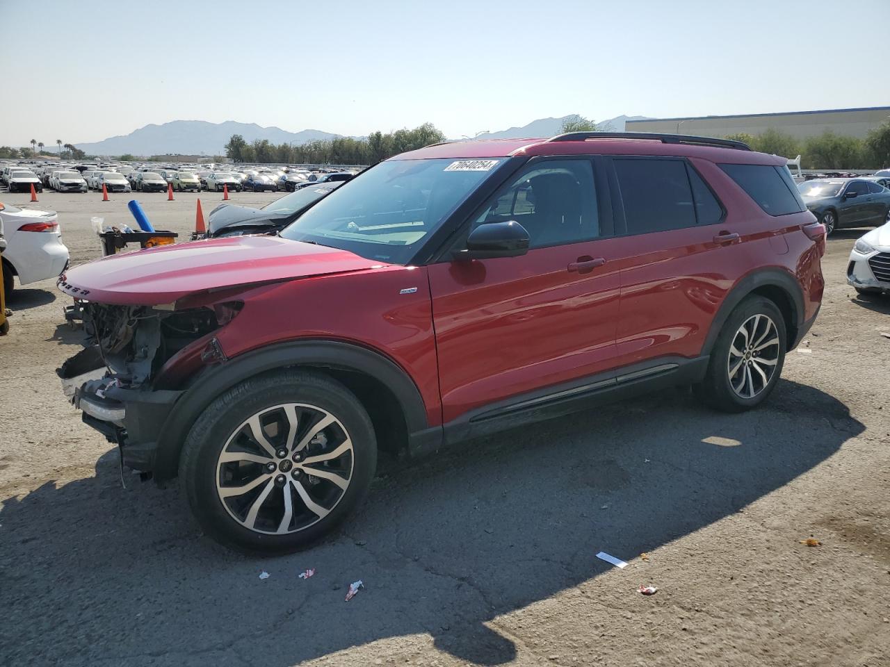 2022 FORD EXPLORER ST-LINE VIN:1FMSK7KH7NGA27849