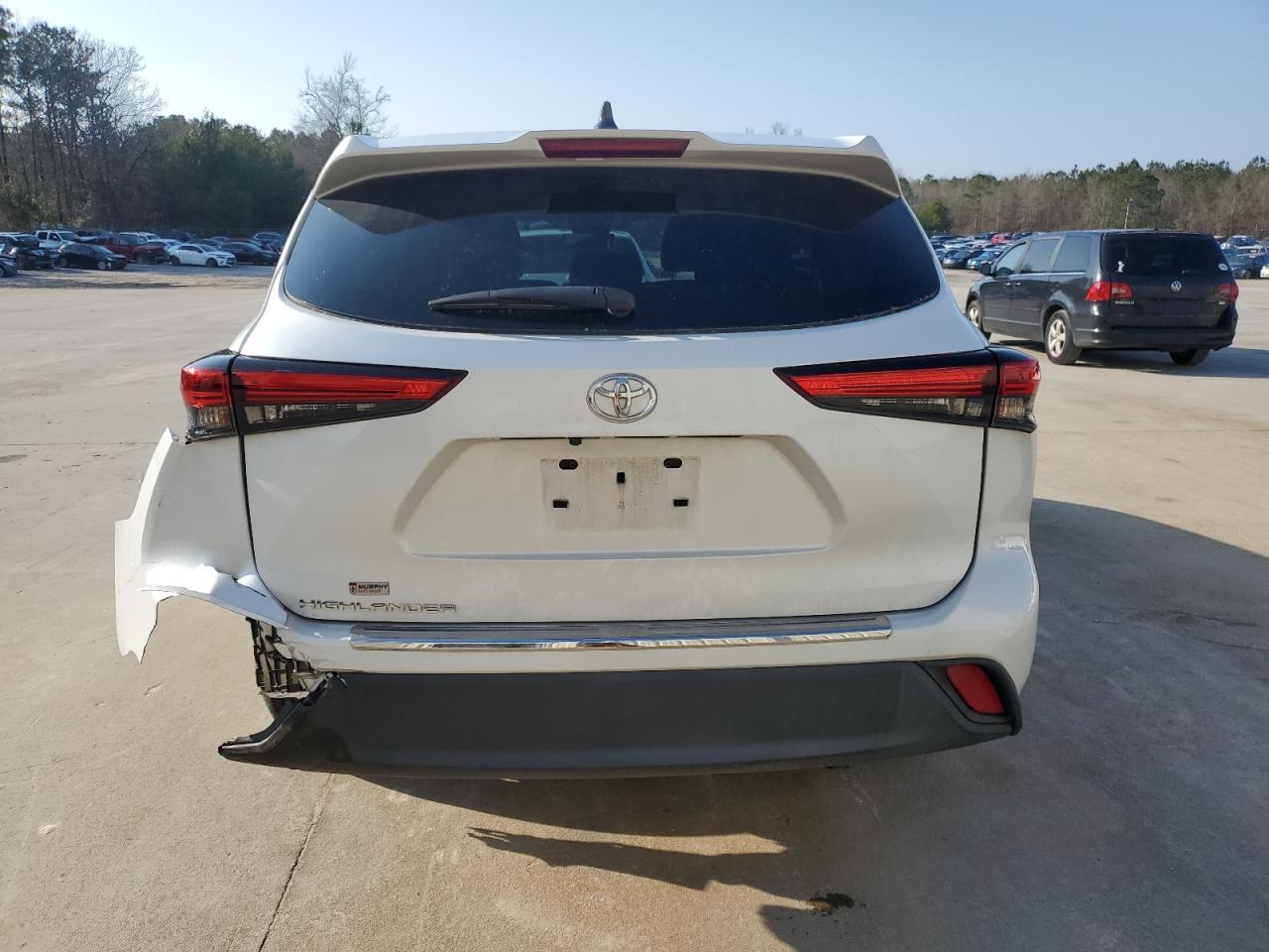 2022 TOYOTA HIGHLANDER L VIN:5TDCZRAH3NS550616