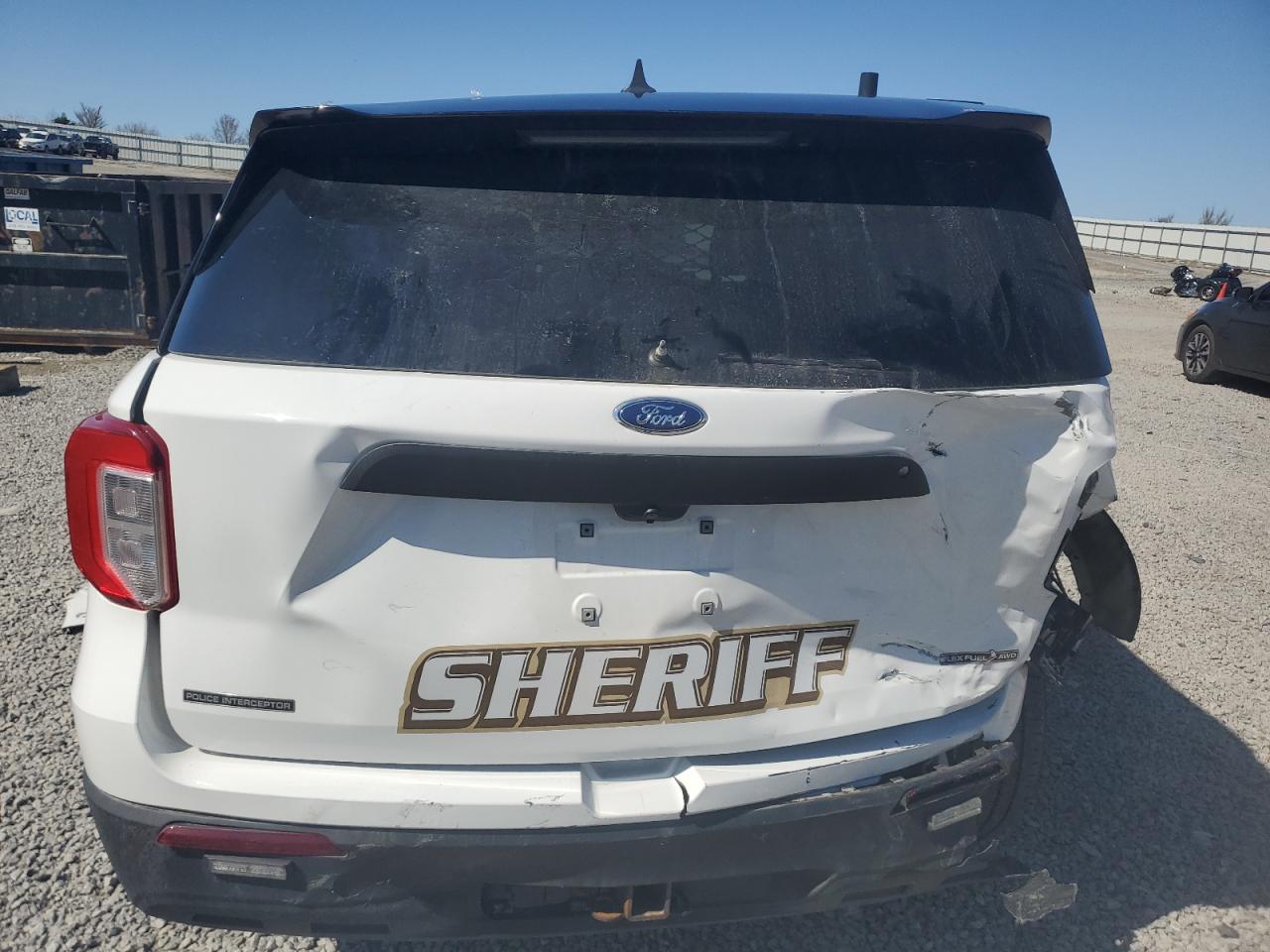 2022 FORD EXPLORER POLICE INTERCEPTOR VIN:1FM5K8AB5NGB47603