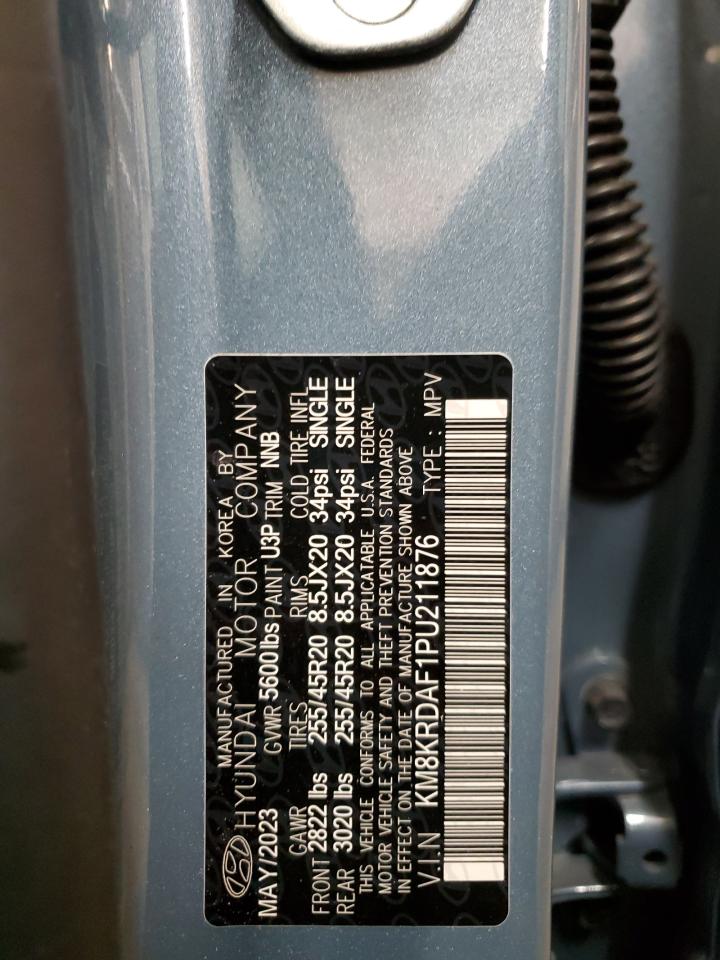 2023 HYUNDAI IONIQ 5 LIMITED VIN:KM8KRDAF1PU211876