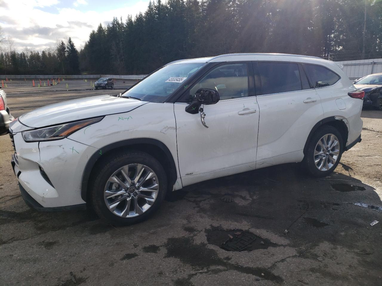 2023 TOYOTA HIGHLANDER HYBRID LIMITED VIN:5TDXBRCH6PS572017
