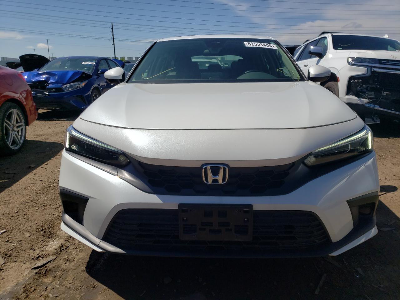 2022 HONDA CIVIC EXL VIN:19XFL1H72NE013131