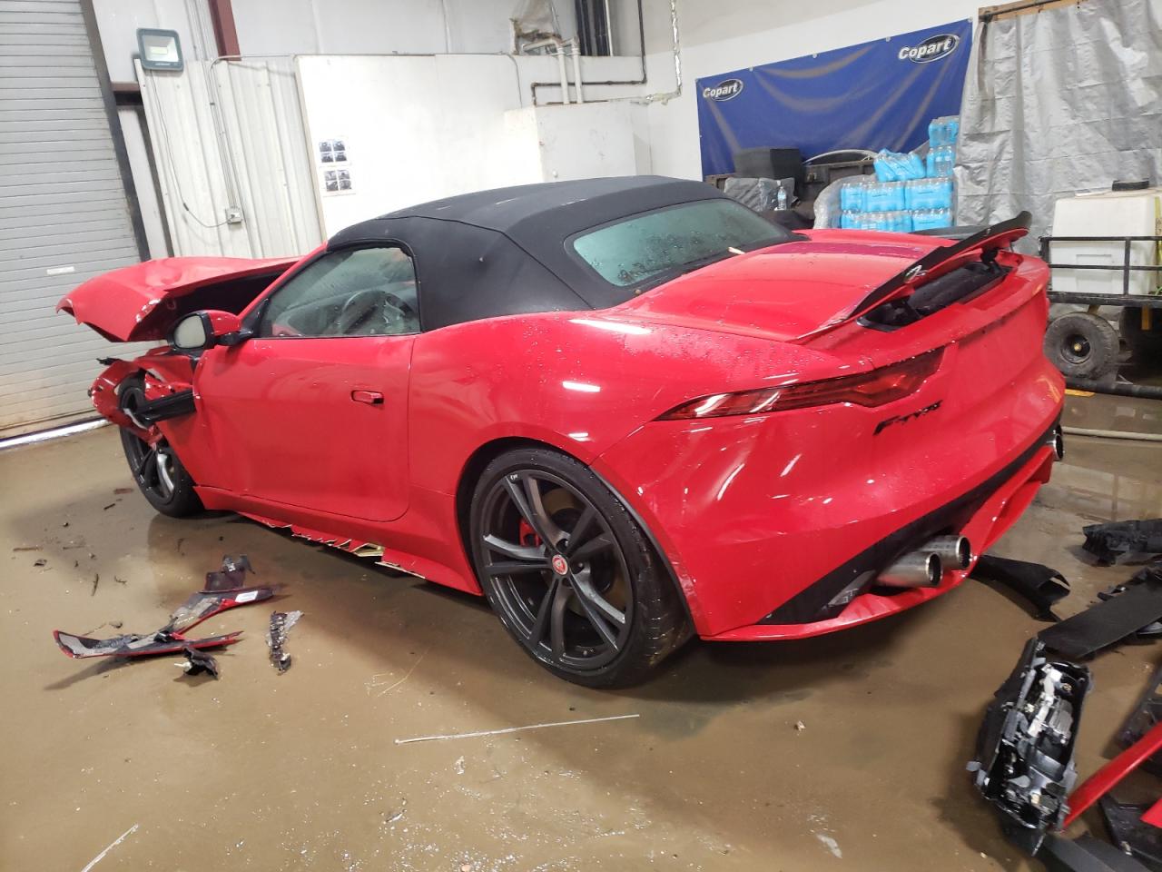 2022 JAGUAR F-TYPE R VIN:SAJD55FE3NCK77770