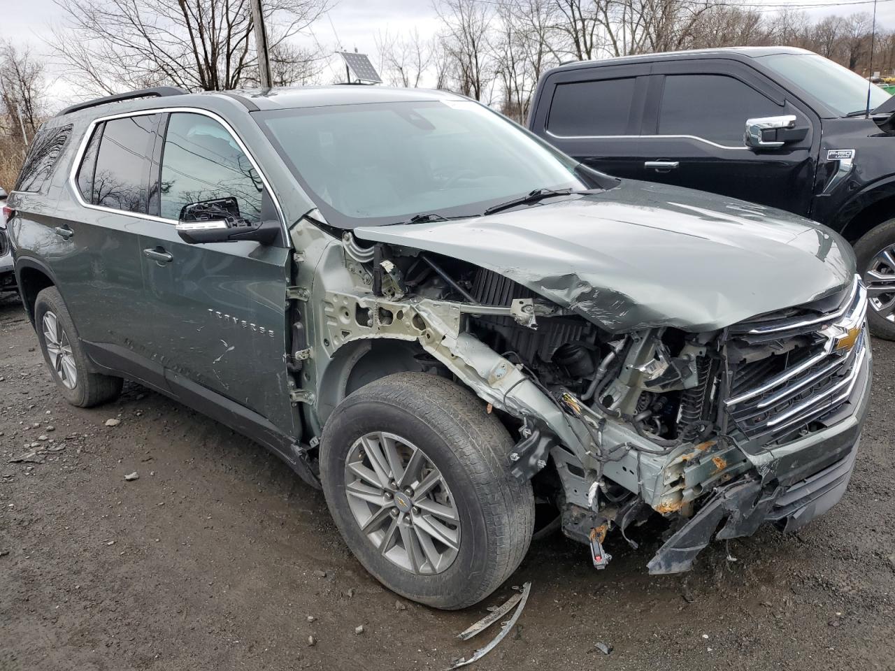2022 CHEVROLET TRAVERSE LT VIN:1GNEVHKW4NJ177926