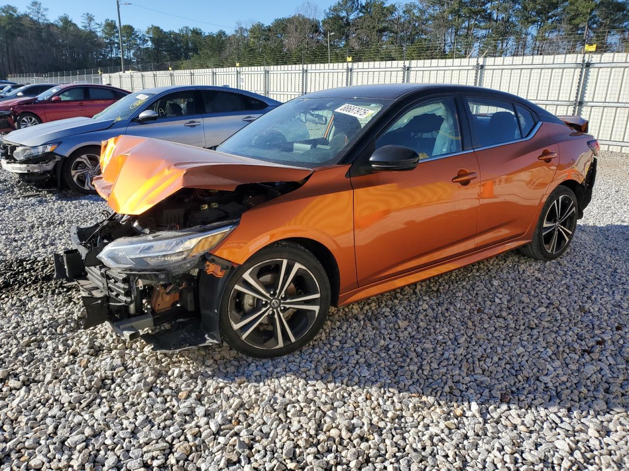 2022 NISSAN SENTRA SR VIN:3N1AB8DV9NY207666