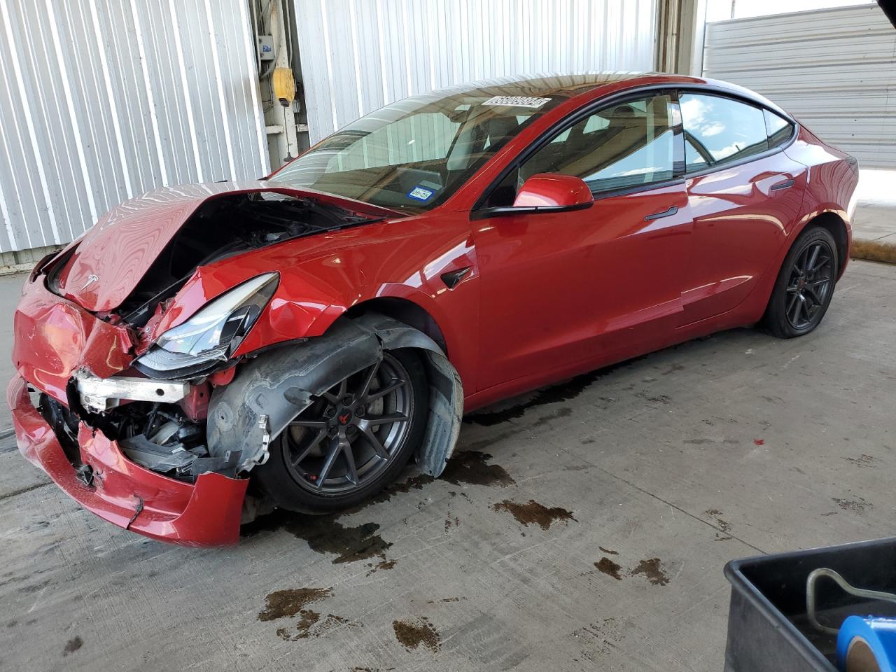 2022 TESLA MODEL 3  VIN:5YJ3E1EB4NF288452