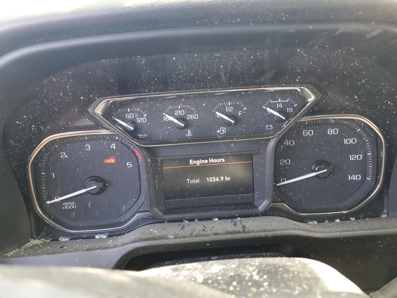 2022 GMC SIERRA K2500 HEAVY DUTY VIN:1GT59LEY4NF306649
