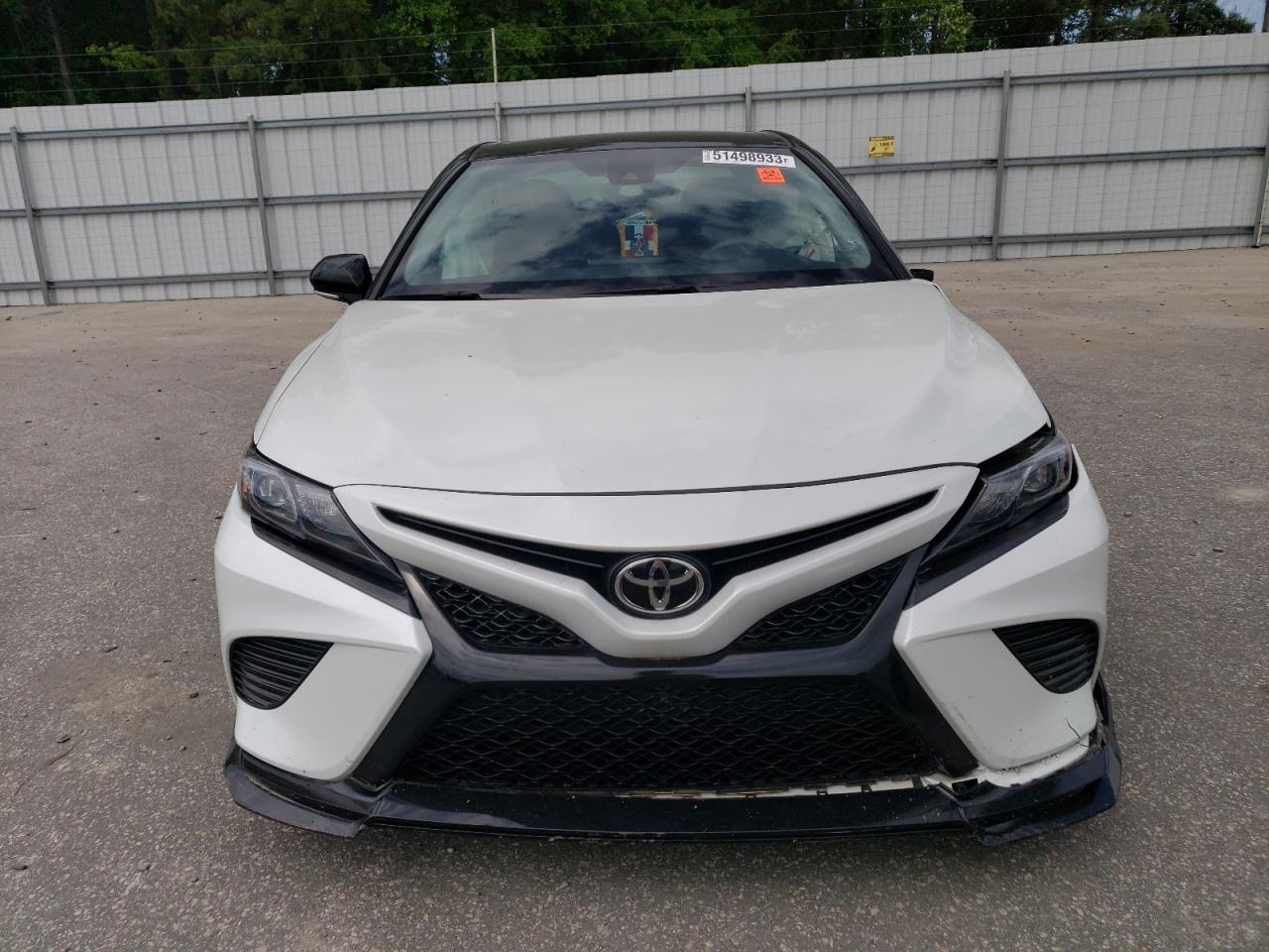 2022 TOYOTA CAMRY TRD VIN:4T1KZ1AK5NU063417