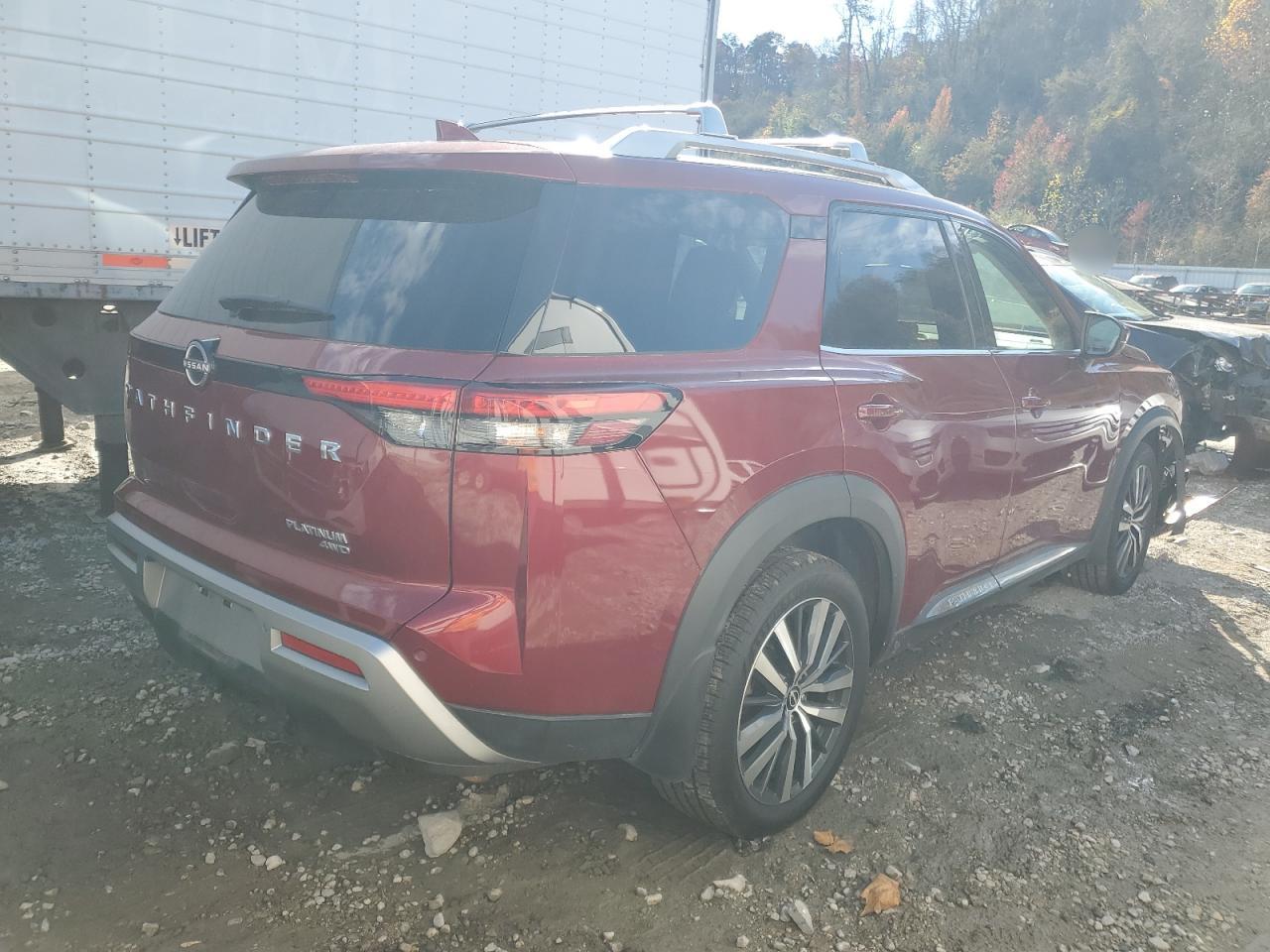 2022 NISSAN PATHFINDER PLATINUM VIN:5N1DR3DK8NC269191
