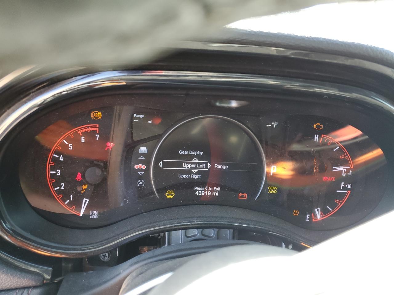 2022 DODGE DURANGO R/T VIN:1C4SDJCT6NC220774