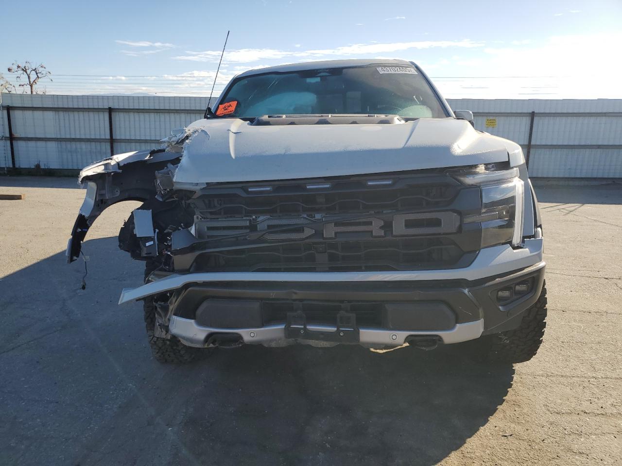 2024 FORD F150 RAPTOR VIN:1FTFW1RG9RFA65096