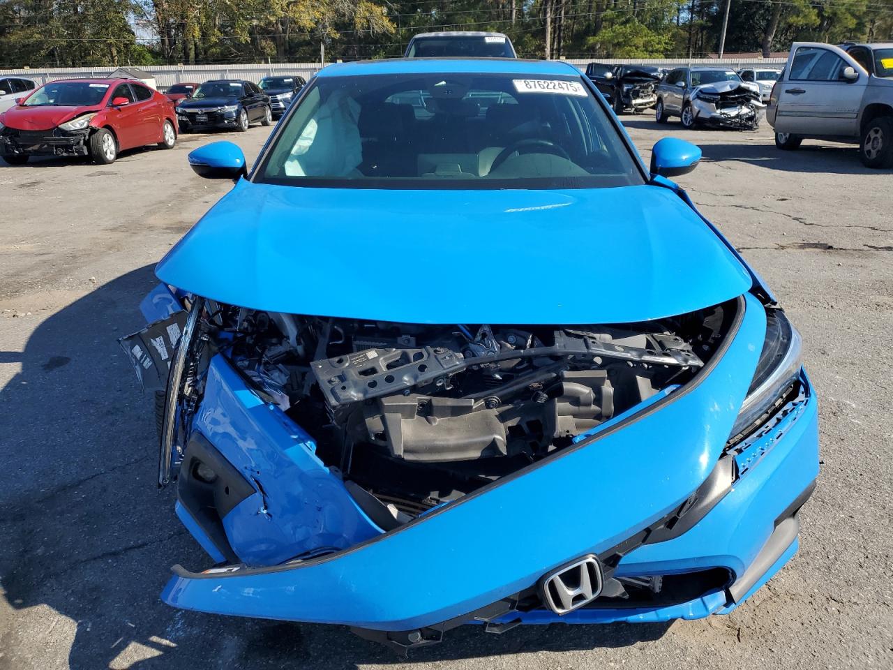 2022 HONDA CIVIC SPORT TOURING VIN:19XFL1H88NE013708