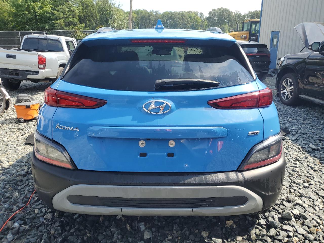 2022 HYUNDAI KONA SEL VIN:KM8K6CAB3NU923013