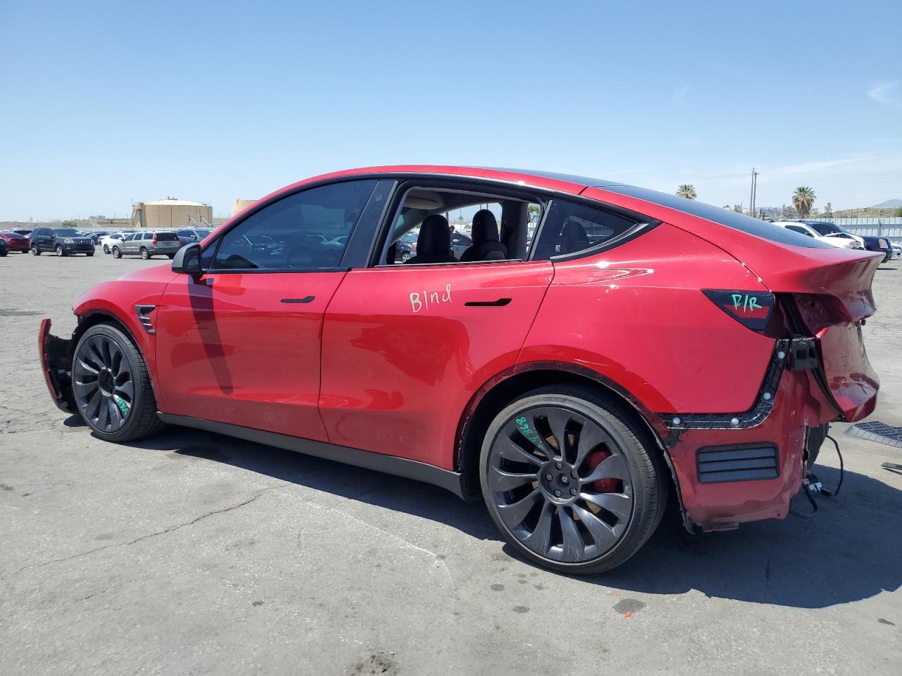 2022 TESLA MODEL Y  VIN:7SAYGDEFXNF354932