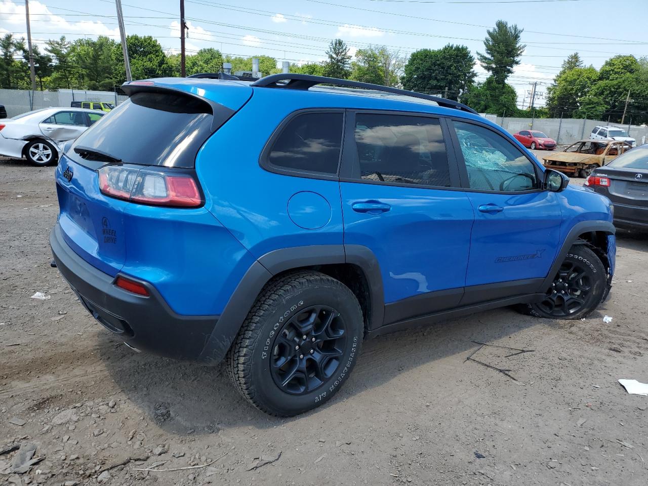 2022 JEEP CHEROKEE LATITUDE VIN:1C4PJMCXXND542752