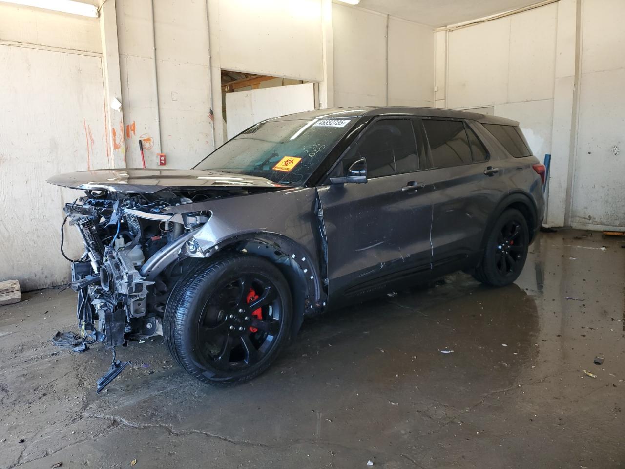 2022 FORD EXPLORER ST VIN:1FM5K8GC2NGA64470