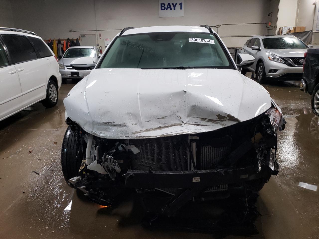 2022 HYUNDAI TUCSON BLUE VIN:KM8JBCA14NU031500