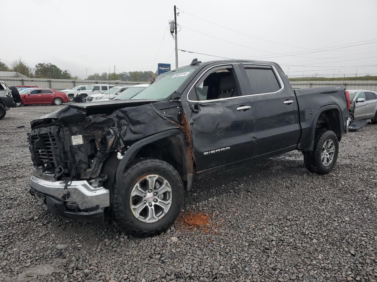 2022 GMC SIERRA K1500 SLT VIN:3GTUUDED7NG655848
