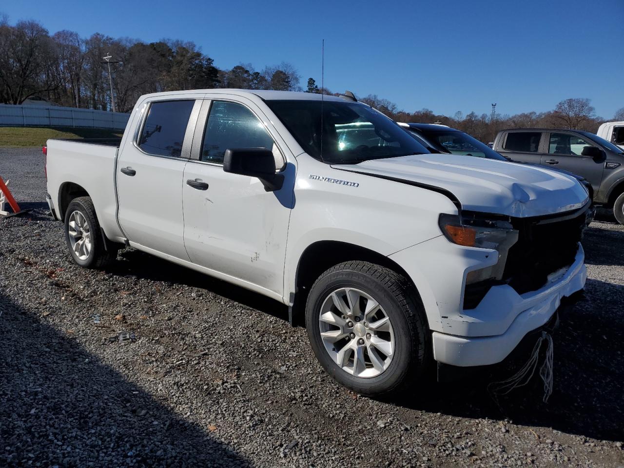 2022 CHEVROLET SILVERADO C1500 CUSTOM VIN:1GCPABEK8NZ521228