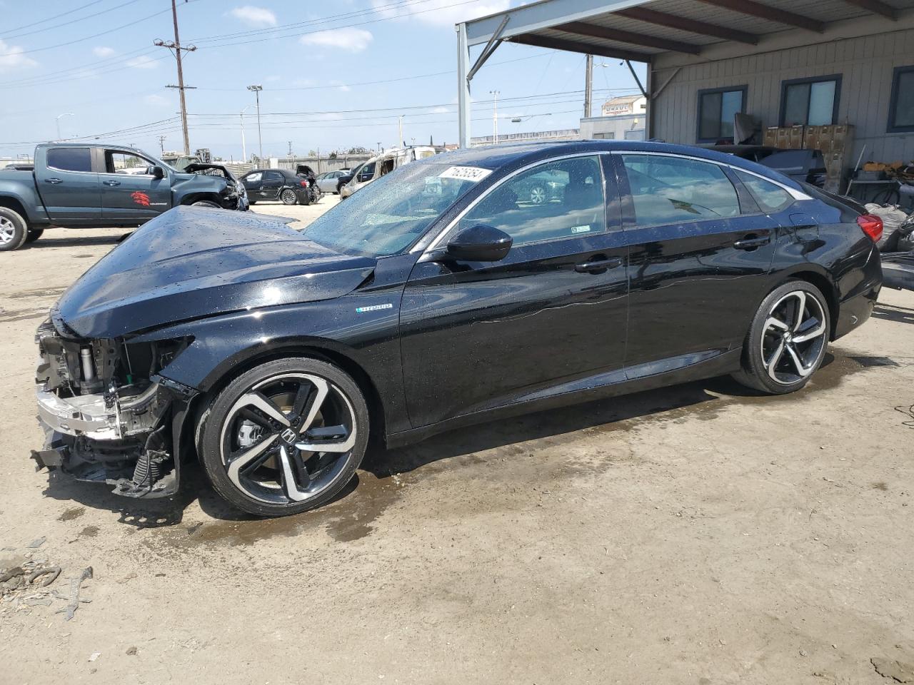 2022 HONDA ACCORD HYBRID SPORT VIN:1HGCV3F25NA026492