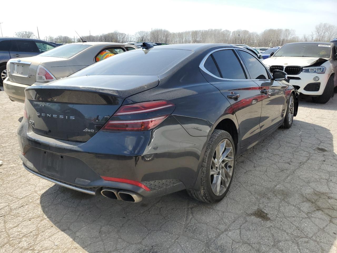 2022 GENESIS G70 BASE VIN:KMTG34TA1NU096708