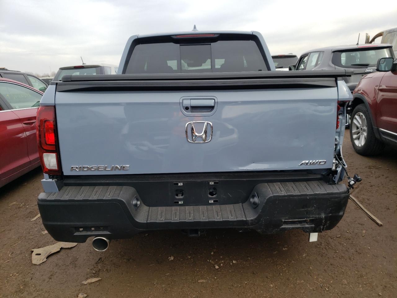 2023 HONDA RIDGELINE RTL VIN:5FPYK3F5XPB062977