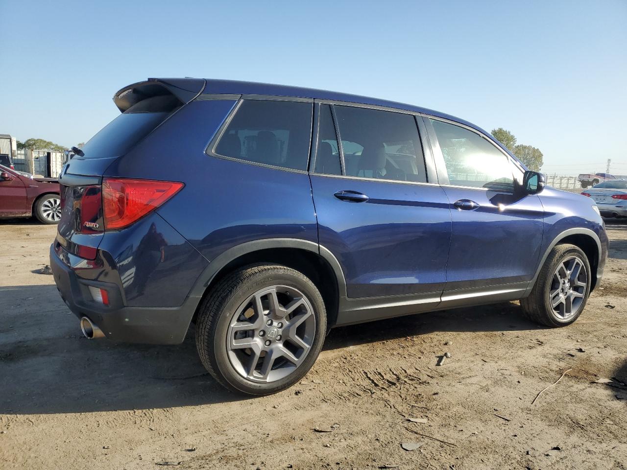 2022 HONDA PASSPORT EXL VIN:5FNYF8H52NB023983