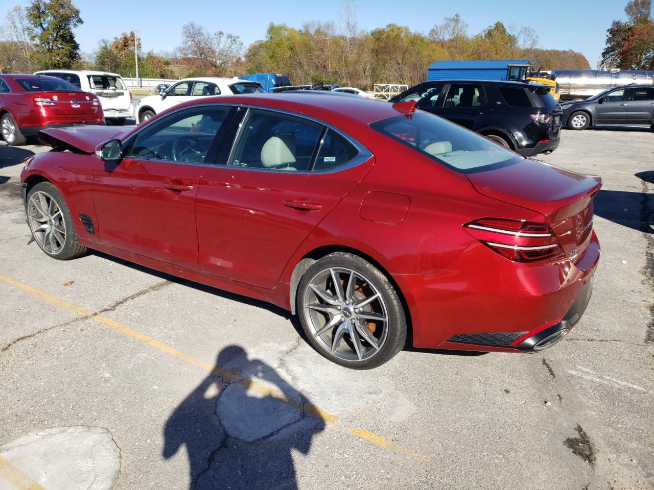 2022 GENESIS G70 BASE VIN:KMTG54TE1NU093868