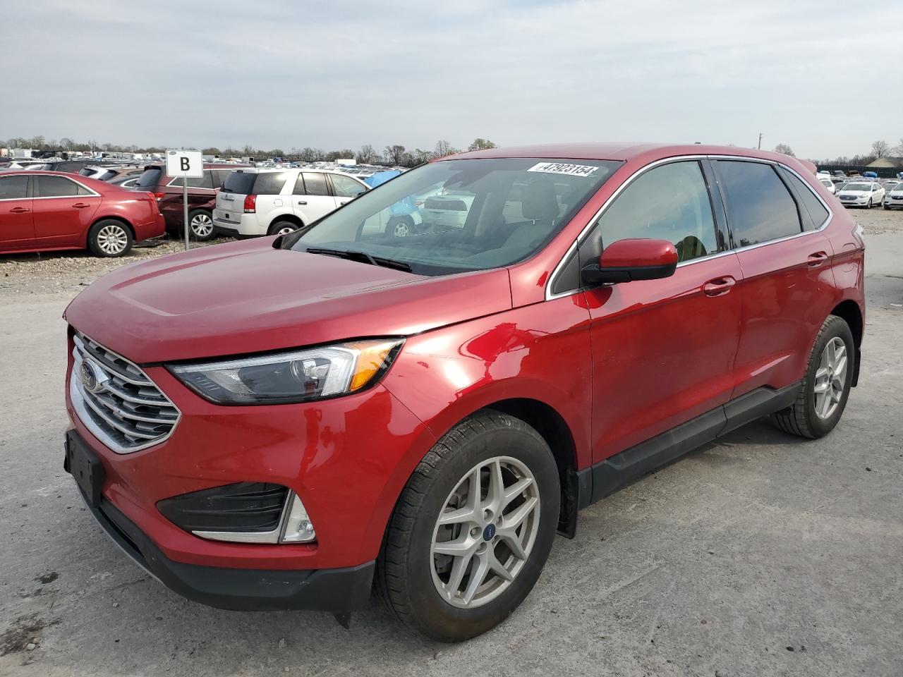 2022 FORD EDGE SEL VIN:2FMPK4J98NBA48005