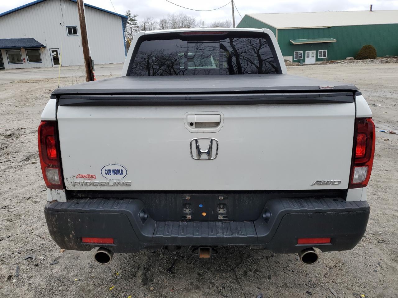 2022 HONDA RIDGELINE RTL VIN:5FPYK3F50NB012098