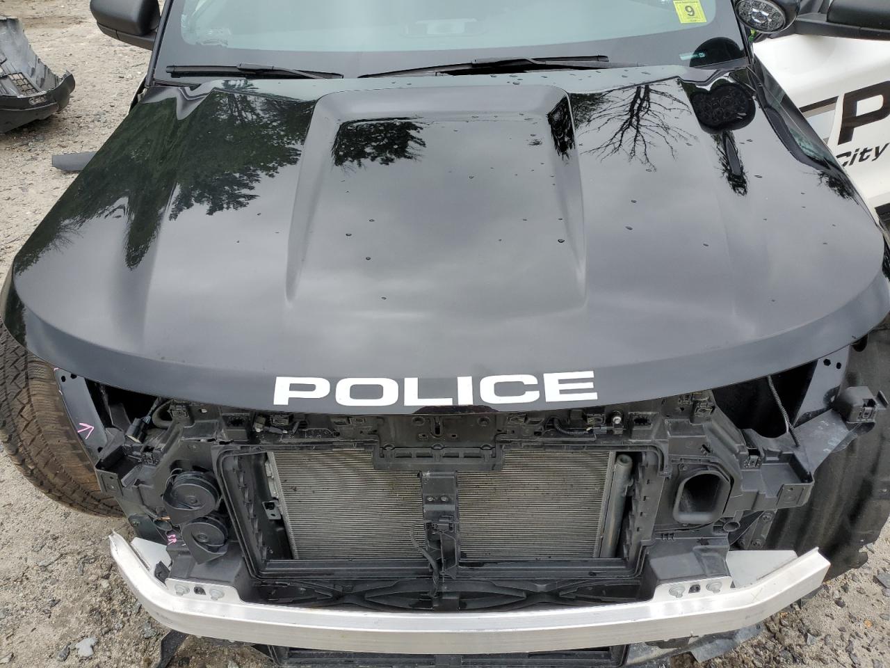 2022 FORD EXPLORER POLICE INTERCEPTOR VIN:1FM5K8ABXNGA07871