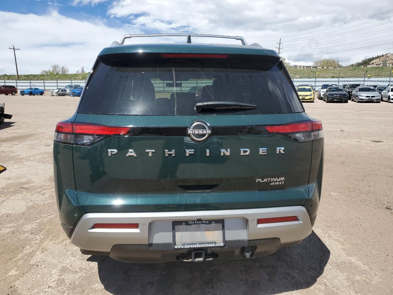 2023 NISSAN PATHFINDER PLATINUM VIN:5N1DR3DJXPC224019