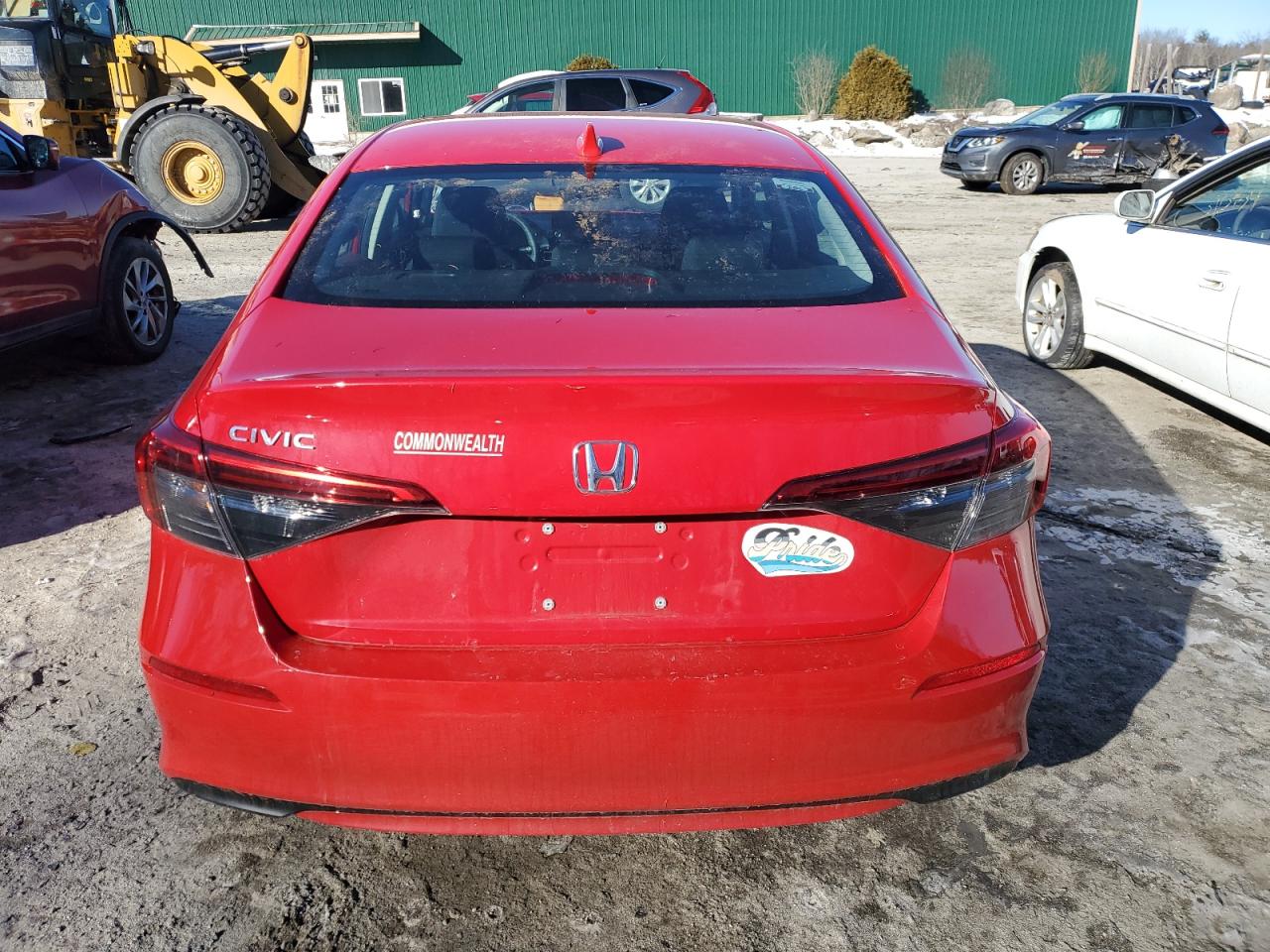 2022 HONDA CIVIC LX VIN:2HGFE2F28NH524534