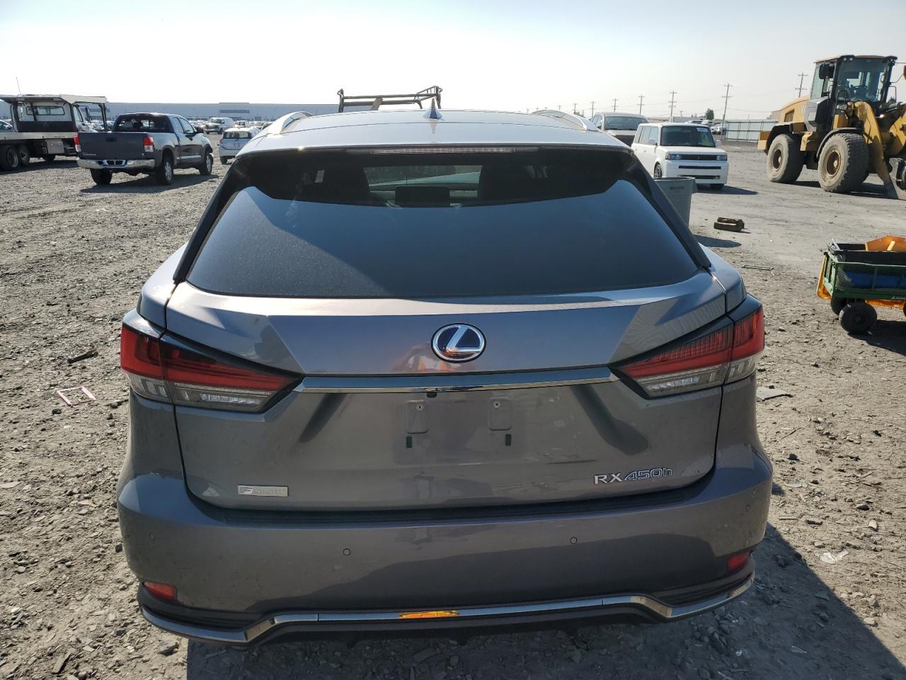 2022 LEXUS RX 450H F SPORT VIN:2T2YGMDA3NC080976