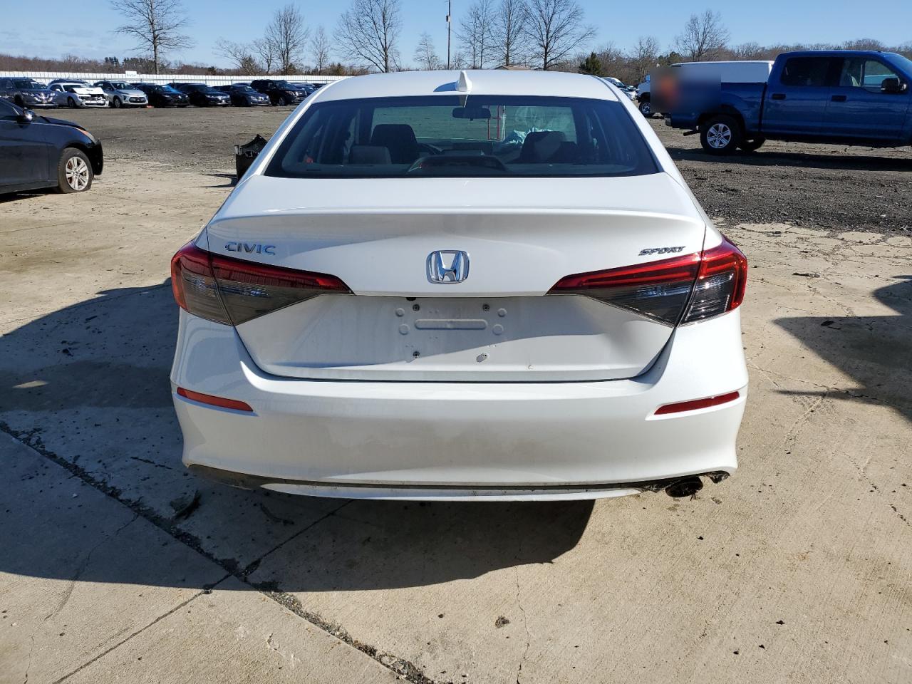 2022 HONDA CIVIC SPORT VIN:2HGFE2F5XNH527753