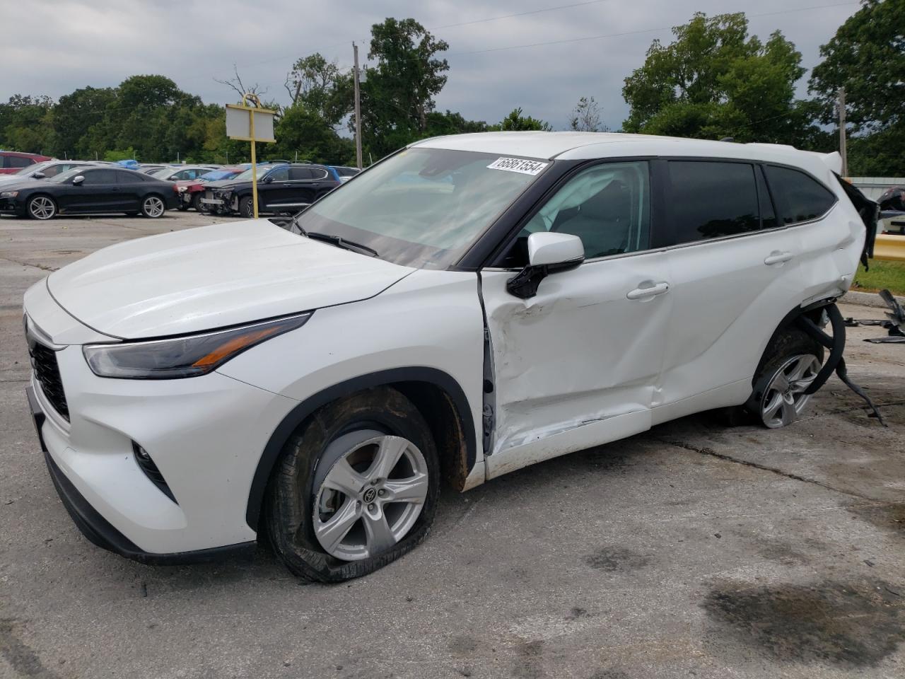 2023 TOYOTA HIGHLANDER L VIN:5TDKDRAHXPS016221