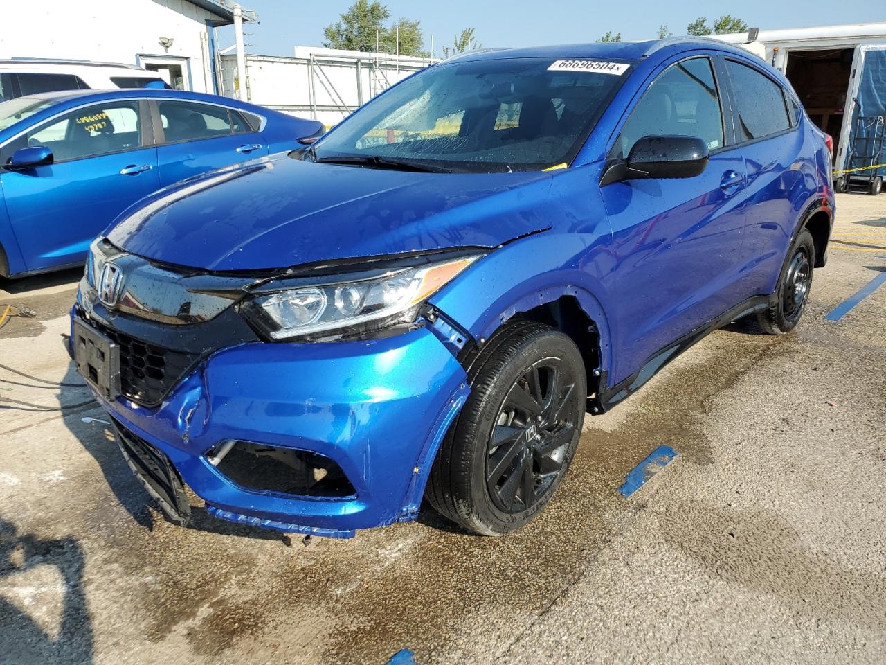 2022 HONDA HR-V SPORT VIN:3CZRU6H11NM762795