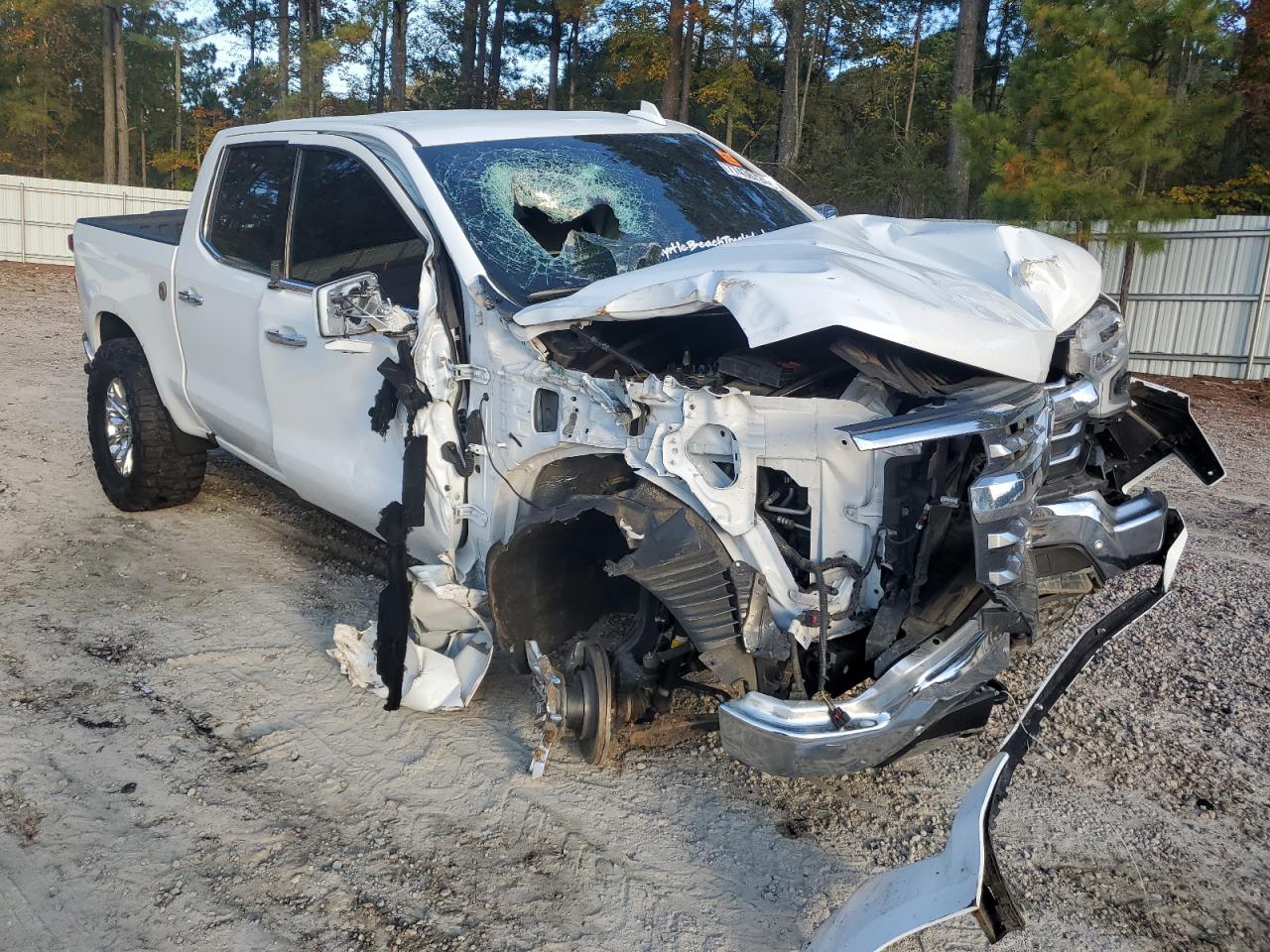 2022 CHEVROLET SILVERADO K1500 LTZ VIN:1GCUDGED1NZ581585