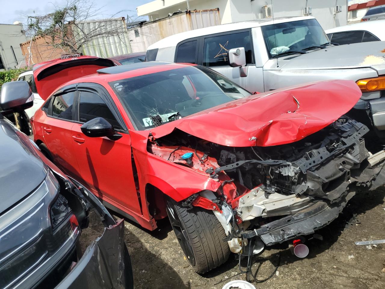 2022 HONDA CIVIC SI VIN:2HGFE1E57NH471282