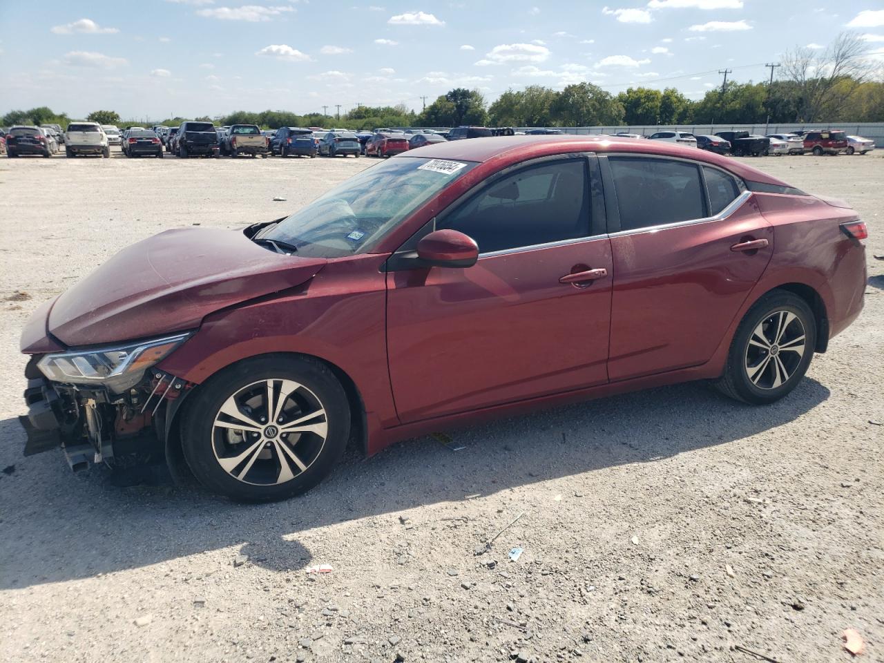 2022 NISSAN SENTRA SV VIN:3N1AB8CV5NY235465