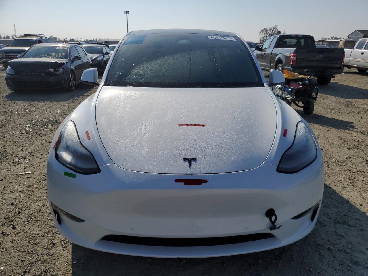 2022 TESLA MODEL Y  VIN:7SAYGDEE9NF411550